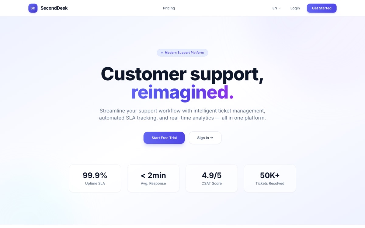 SecondDesk — 2