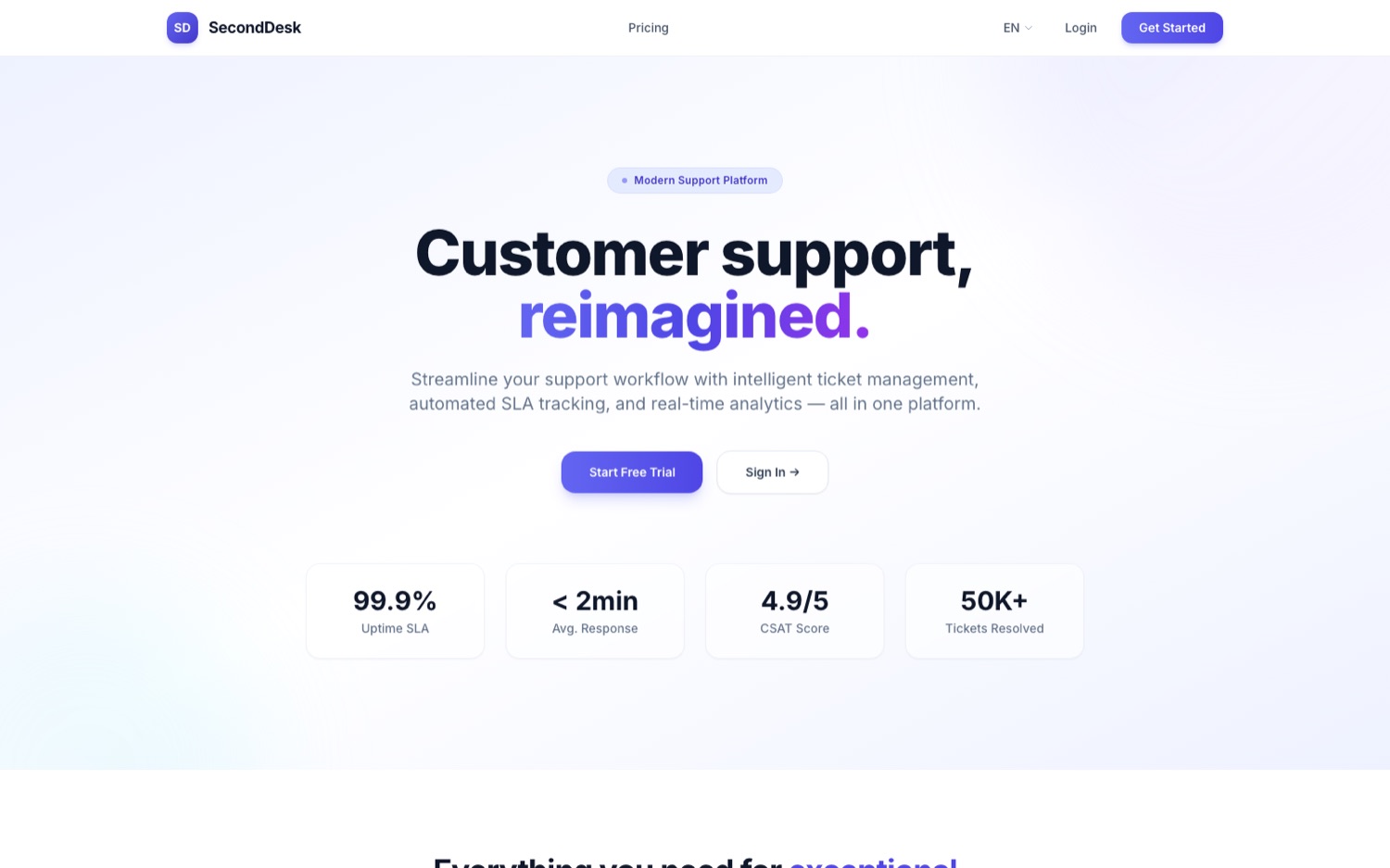 SecondDesk